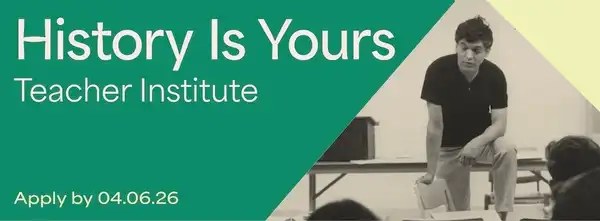 SAADA’s "History is Yours: From Students to Storytellers" Teacher Institute