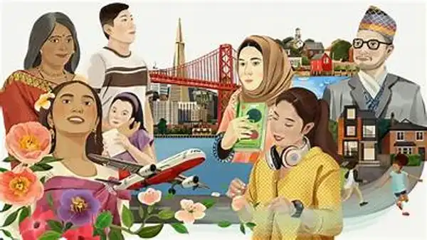 Asian and American Cultural Fusion